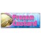 Signmission FROZEN CUSTARD BANNER SIGN ice cream cones sundae banana split homemade B-Frozen Custard - alternate 1